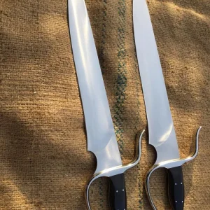 Long Complex Grind Stabber Butterfly Swords
