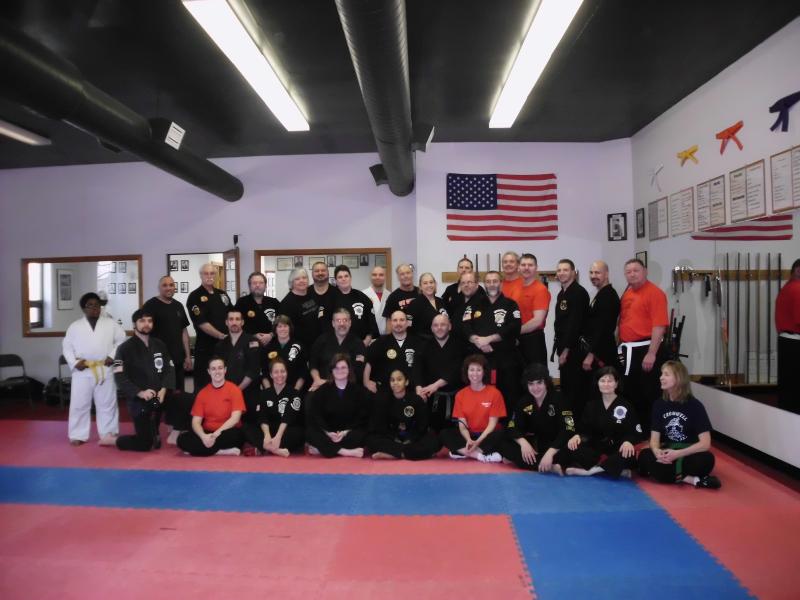 American Kenpo and Modern Arnis seminars March 17, 2012 at Cromwell martial arts.