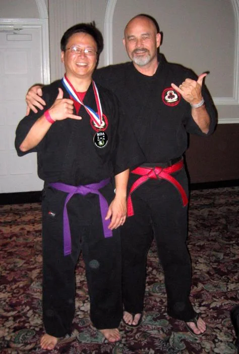 Andy gets his first Gold Metal - Kajukenbo Ohana Association Championship's 2008