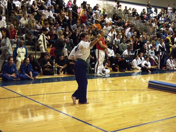 At a tournament in November 2002