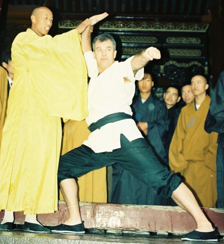At Shaolin with Shi Yanpu