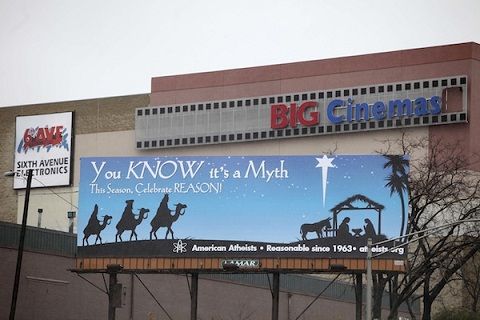 atheist christmas billboard