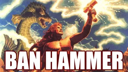 ban hammer