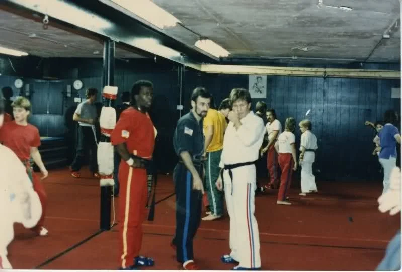 Billy Blanks, Joe Lewis and me.