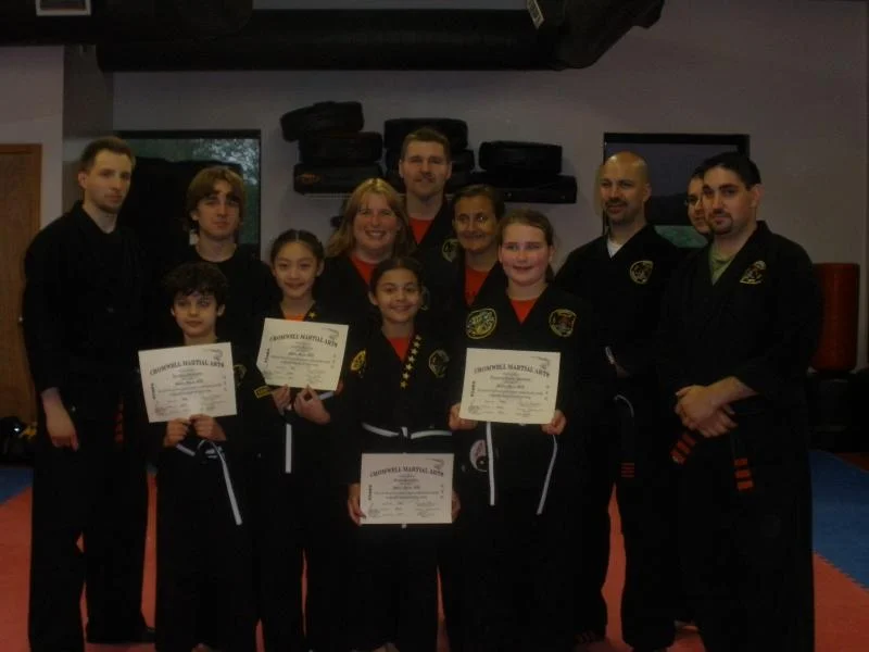 Black belt test judges June 2011