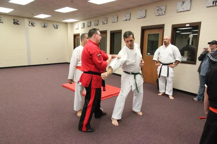 Block here, punch there, and presto...