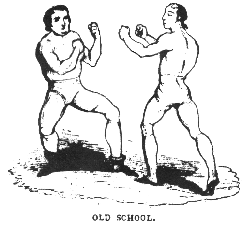 Broughton era style stance from Owen Swift's "Boxing" - Old School