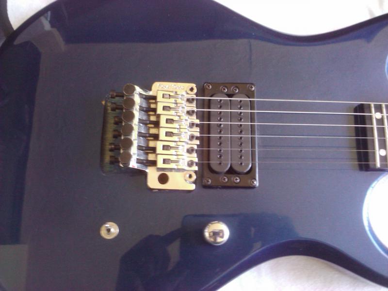 Carvin DC 127 (body detail)