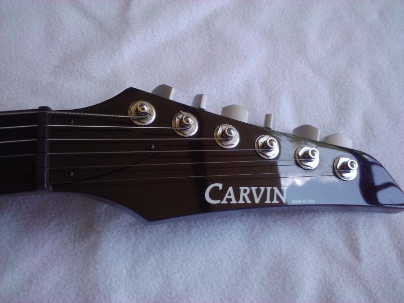 Carvin DC 127 (headstock detail)