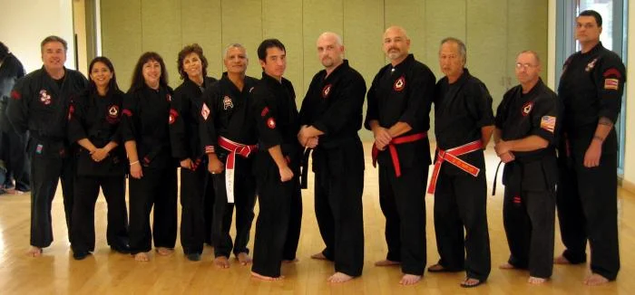 Danjo's Black Belt testing board - 2007