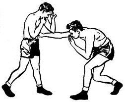 Edwin Haislet's Boxing - pp23 Fig 28 Straight Right to Body