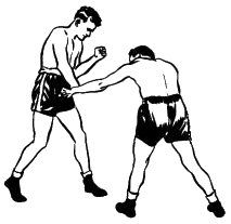 Edwin Haislet's Boxing - pp24 Fig 32 The Brush away