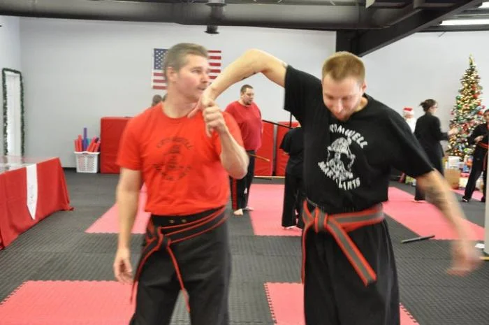 Frank Shekosky Modern Arnis seminar in Fitchburg, MA 12/11/2010