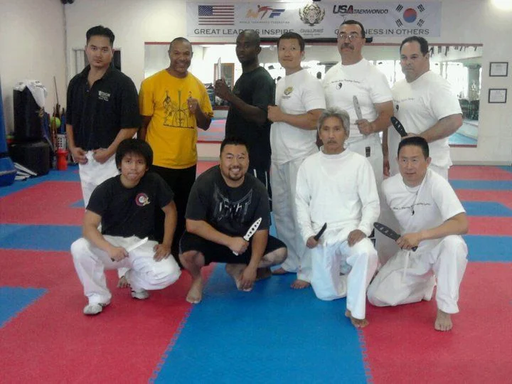 Group shot after I taught a knife seminar