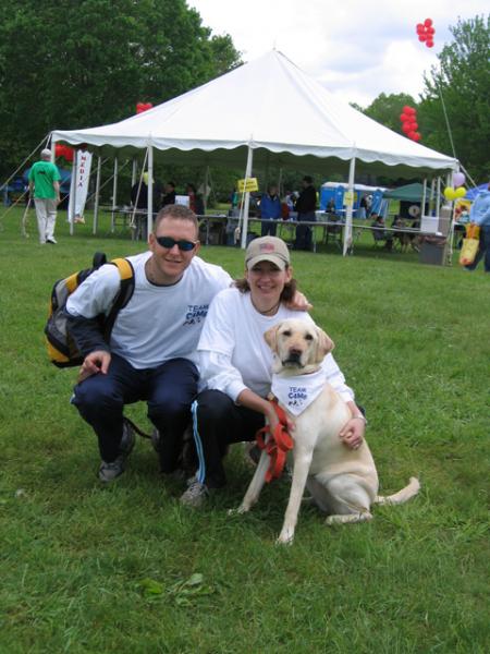HKphooey, wife and dog (FIDELCO fundraiser)