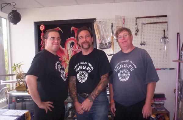 Jason Cook, Master Ike Bear, and Brian Corley