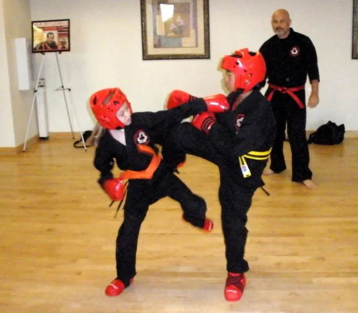 kids sparring