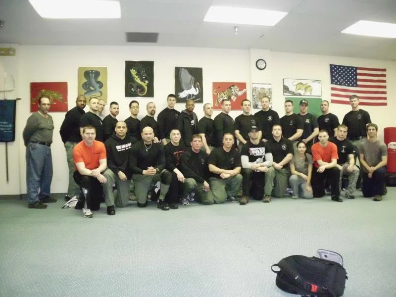 Knife defense training for law enforcement officers by Sensei Shekosky at Avon kempo and Aikido Hosted by Master Violante Feb 1, 2012