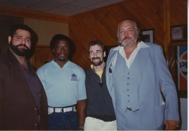 me and Billy with Larry Holmes b