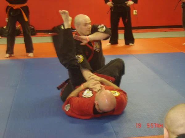 Me and Dan Grappling