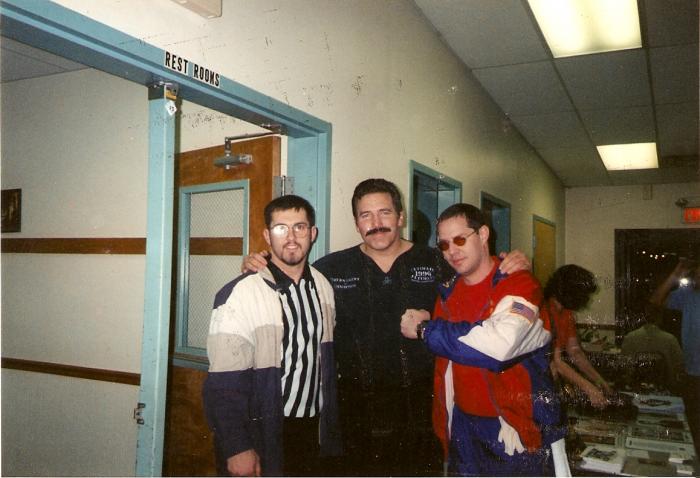 Me Dan Severn and Russel this was taken around 2001