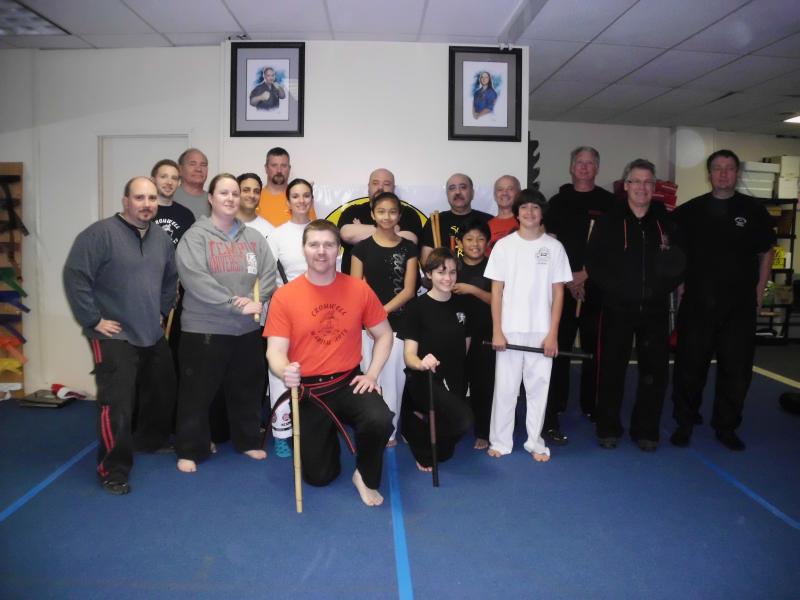 Modern Arnis seminar at Corsello's kenpo karate December 3, 2011
