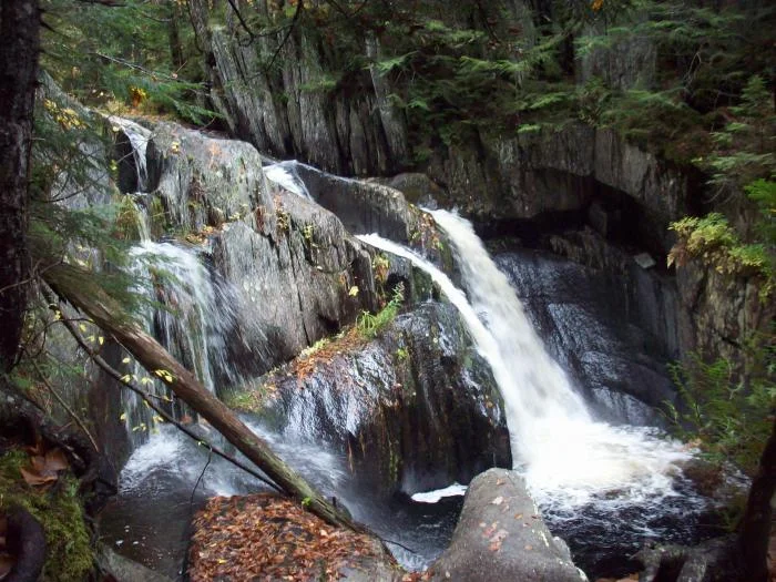 One of the many waterfalls.