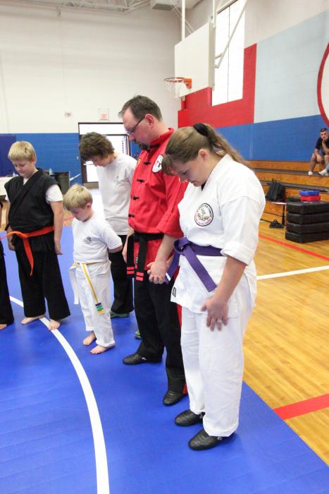 Prayer is an integral part of the ministry with Karate for Christ International