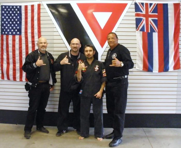 Prof. John Bishop, Sifu Dan Weston, Sifu Michael Ramirez, GM. Rick Kingi