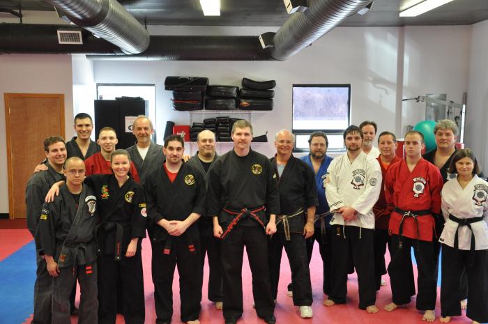 Prof. Wedlake at Frank Shekosky's Cromwell Martial Arts in March 2009