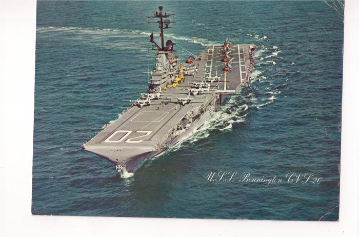 Proud to be an American. USS Benington, CVS 20,
1961-1964
