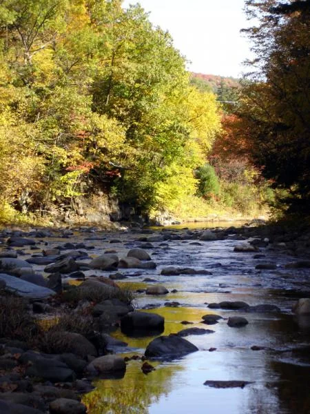 River view in Vermont