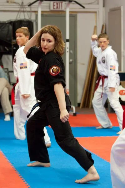 Tae Kwon Do black belt test, May 2009