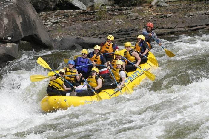 The Gauley River in West Virginia