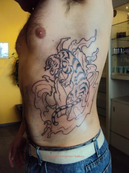 tiger style!
Done by a fellow martial artist