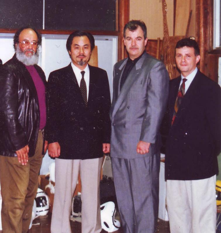 Tokyo with Terry Maccarrone & Cezar Borkowski at Hisataka Masayuki 's dojo
