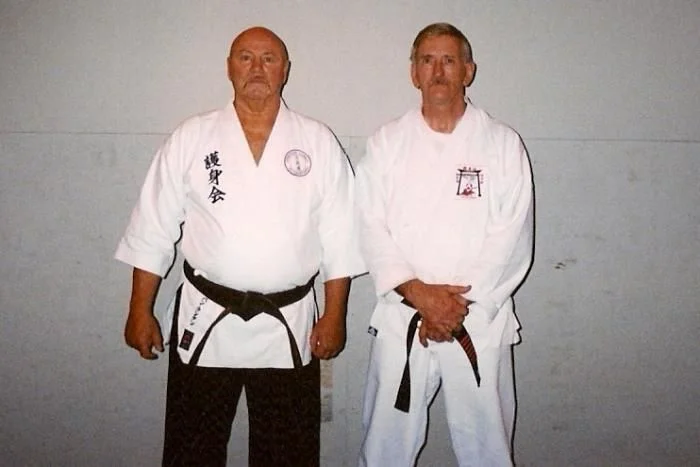 Van Lenten Sensei, and myself.