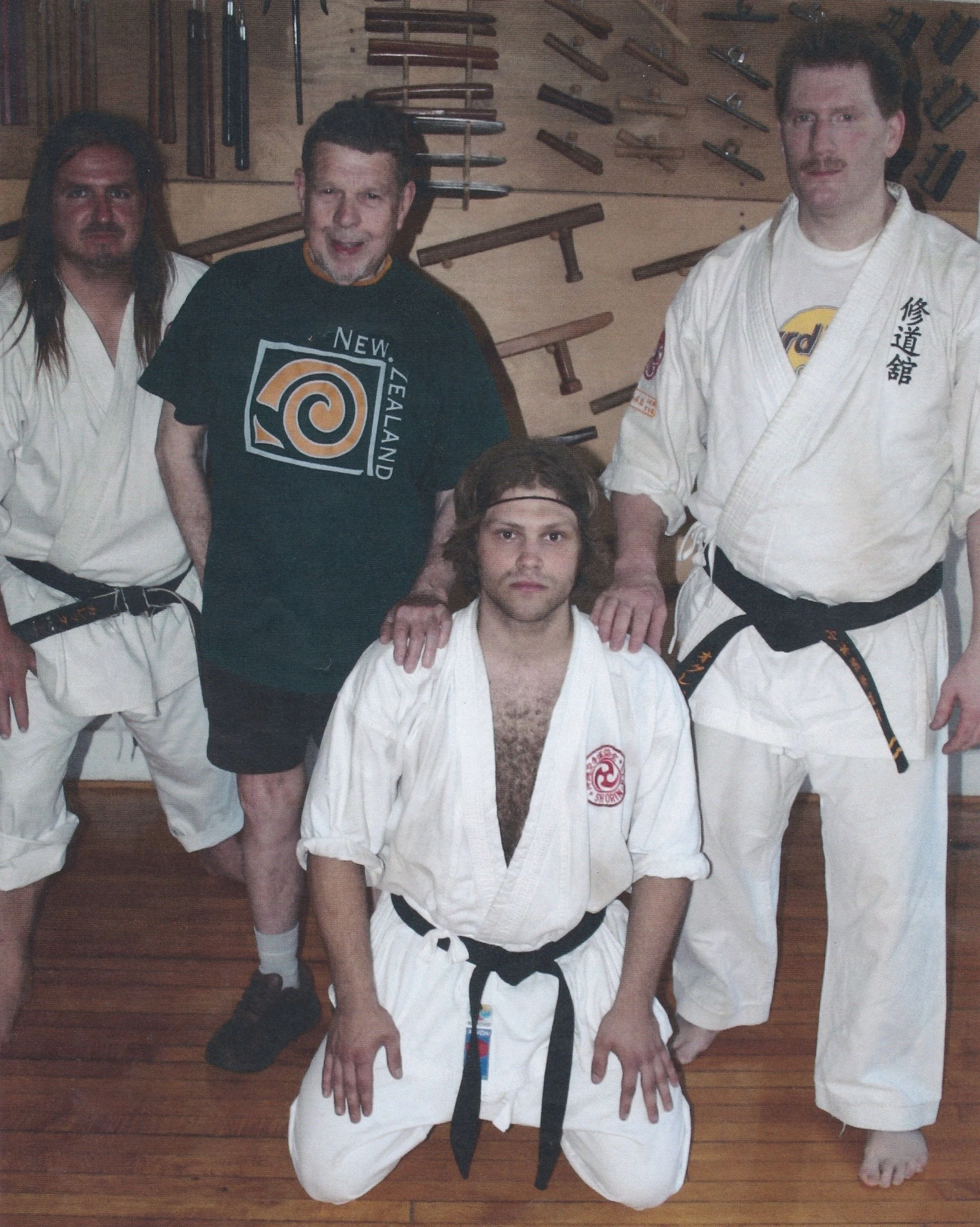 Viktor Pulaski With Sensei