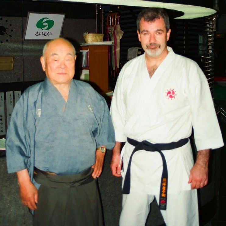 With Nakamura Taizaburo